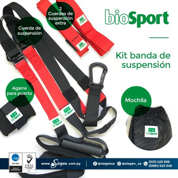Kit Banda de Suspensión Biosport